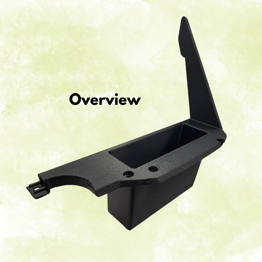 E-Body Radio Cubby Trim Panel