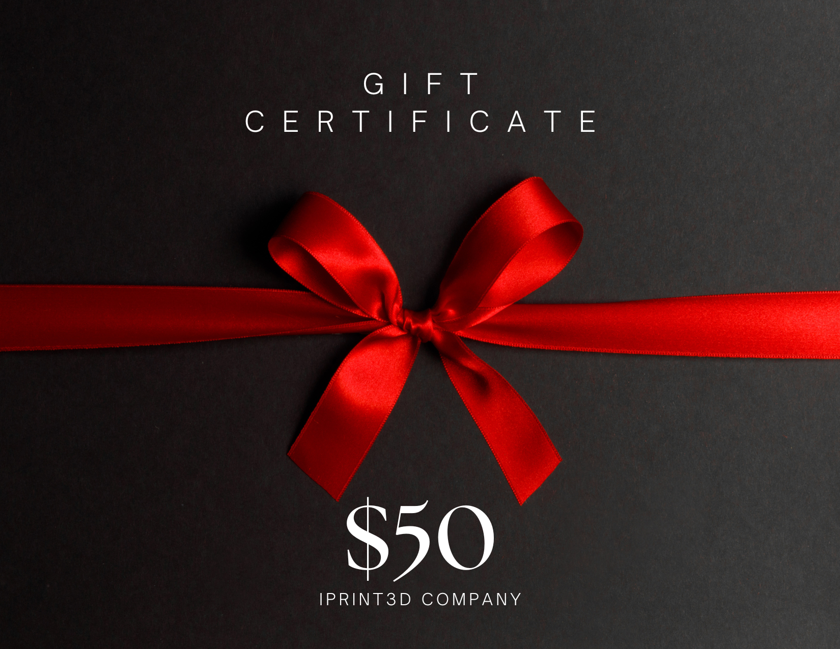 iPrint3D Gift Card