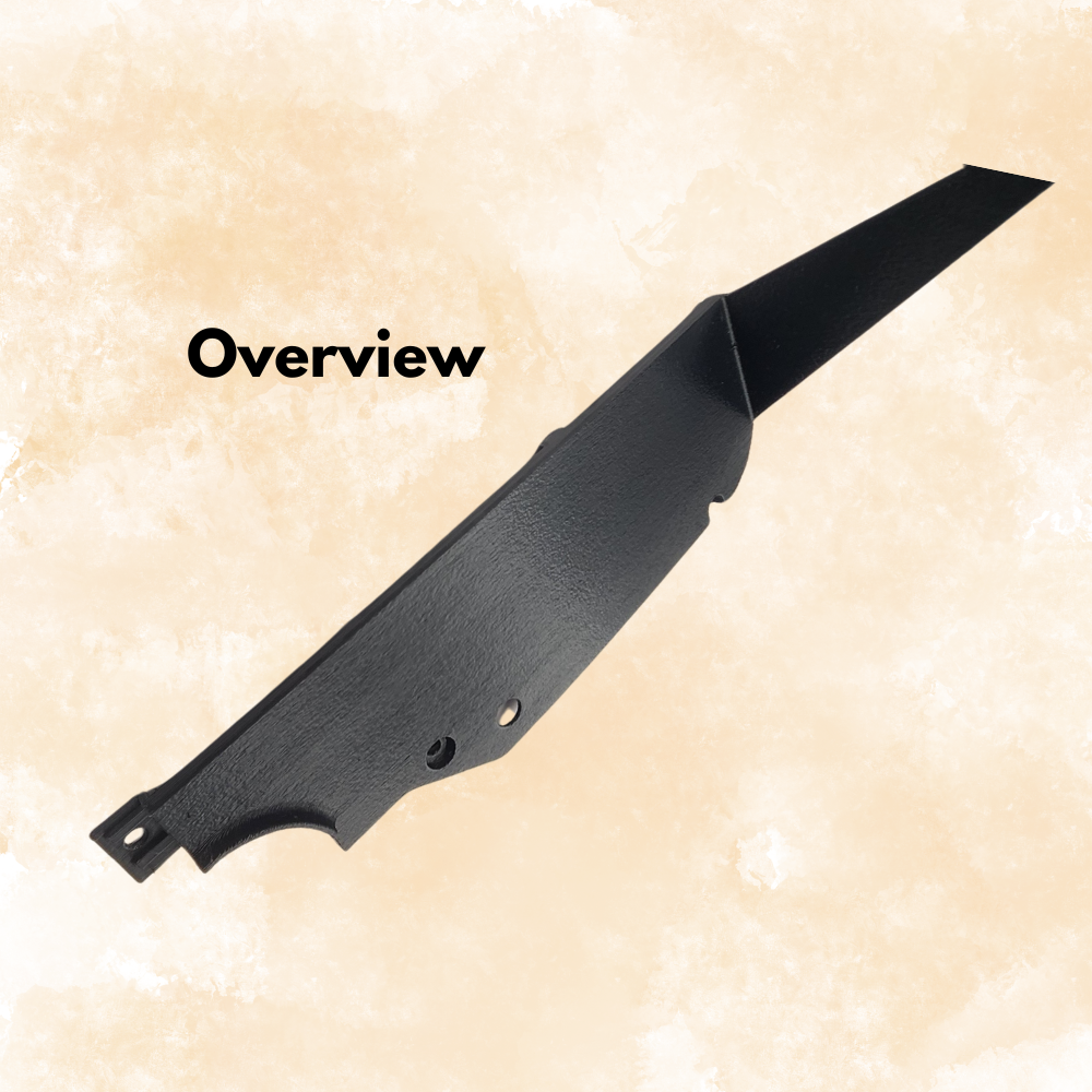 E-Body Radio Blank Trim Panel