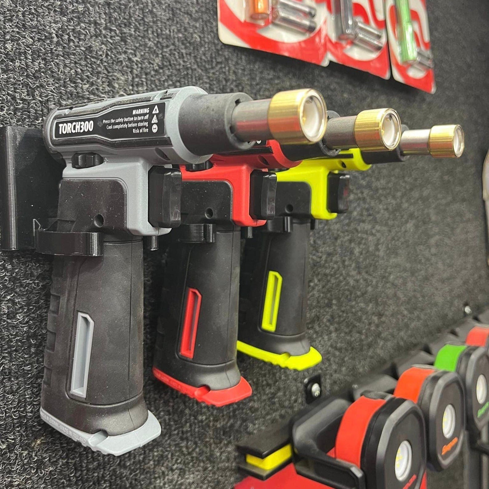 Butane torch holder