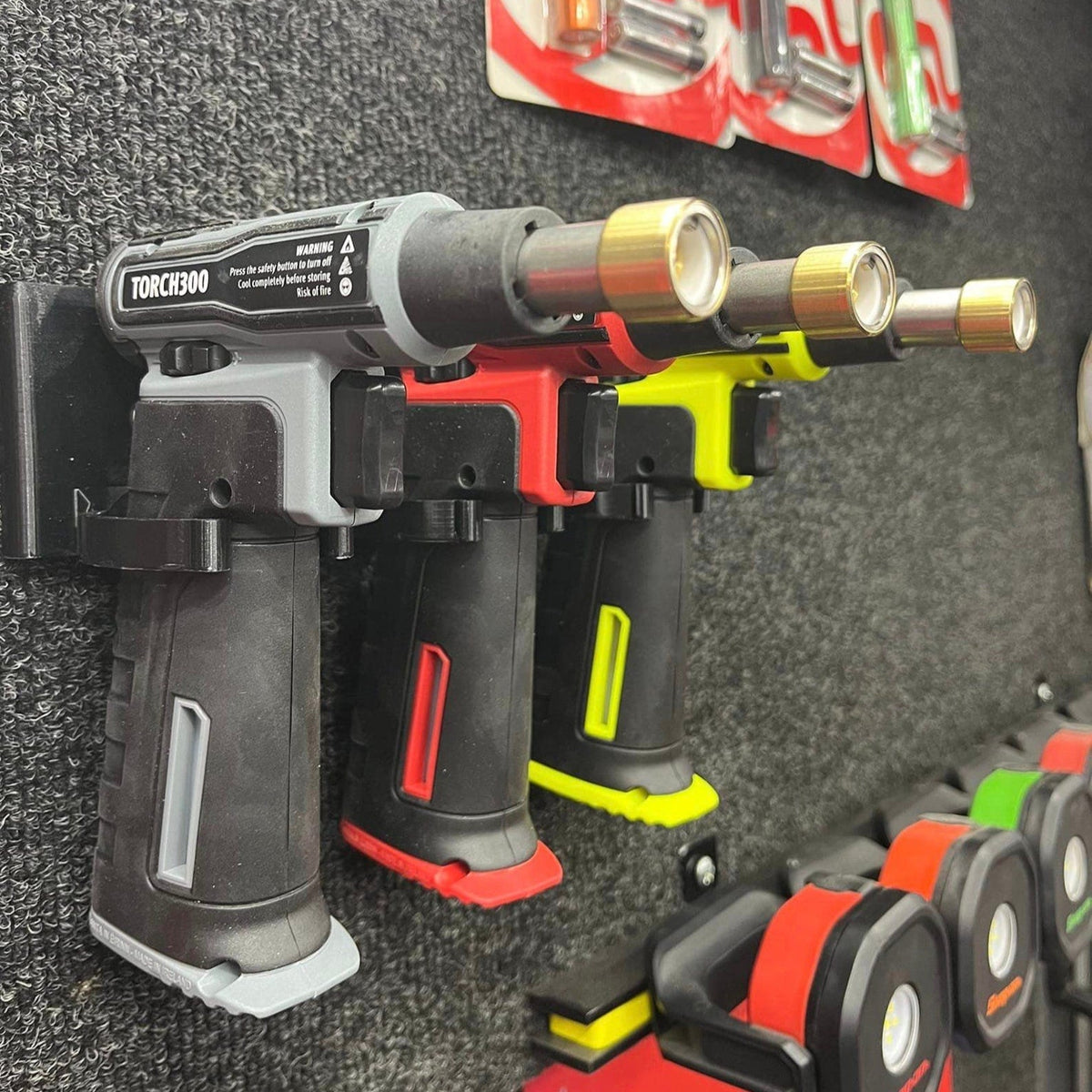 Butane torch holder