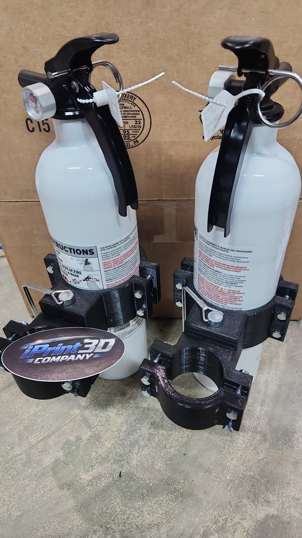Rollcage Fire Extinguisher Holder