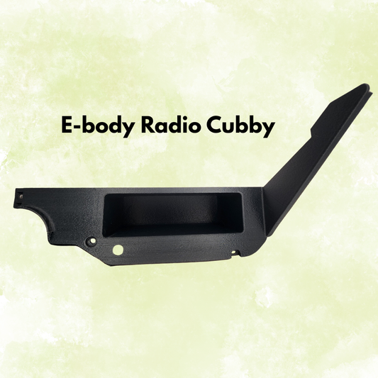 E-Body Radio Cubby Trim Panel