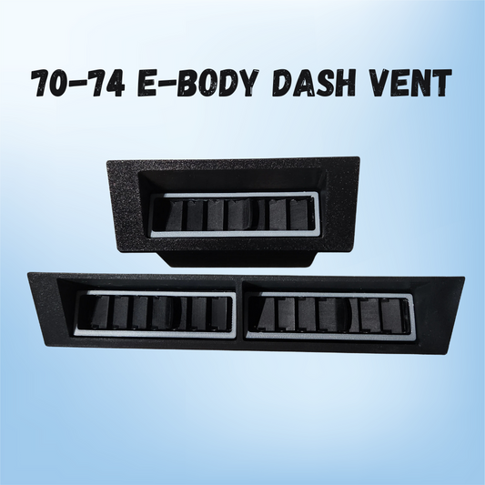 1970-74 Dodge Challenger Plymouth Barracuda Center And Passenger Dash Vent Combo