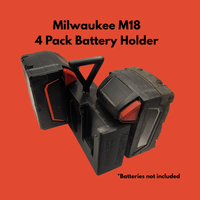 Milwaukee M18 4 Pack Battery Carrier