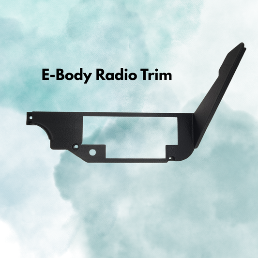E-Body Radio Trim Panel