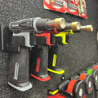 Snap-On Butane Torch Holder | Holds 3 Tools | Wall Mountable | Black