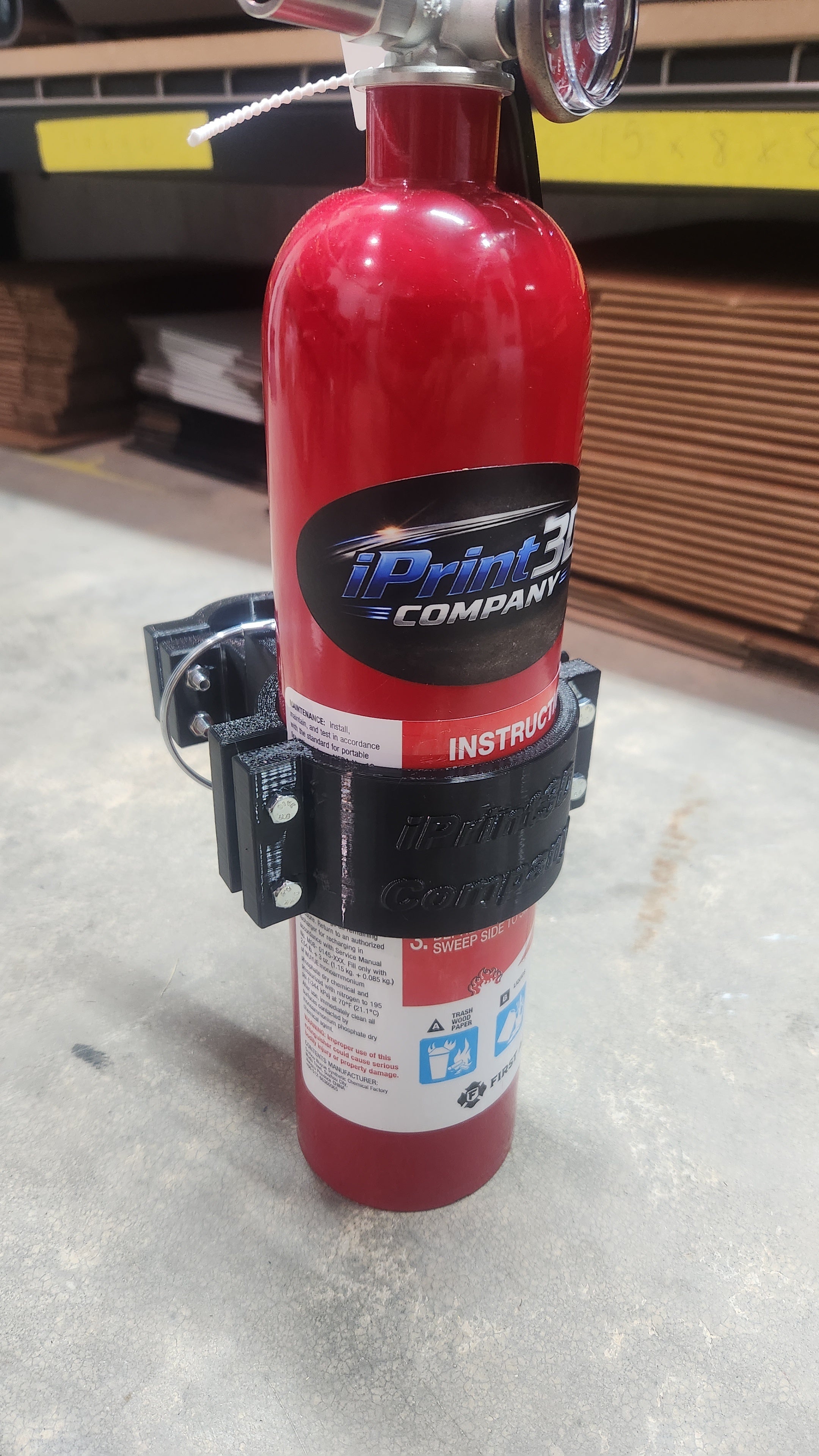 Rollcage Fire Extinguisher Holder